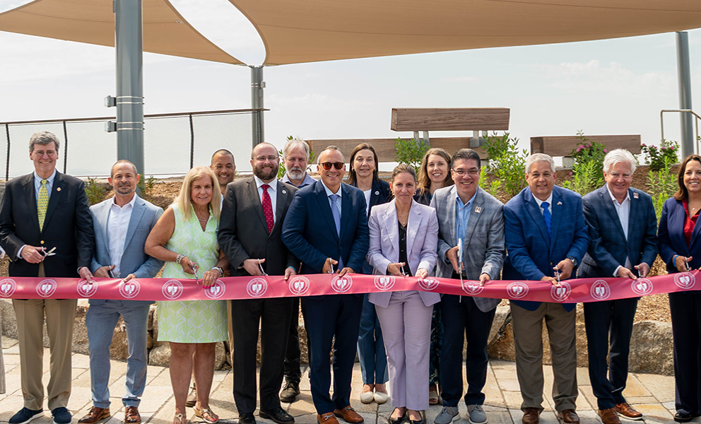 Ribbon cutting event in Gloucester, MA 